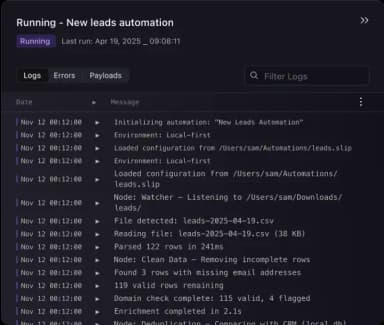 Benchmark Configuration